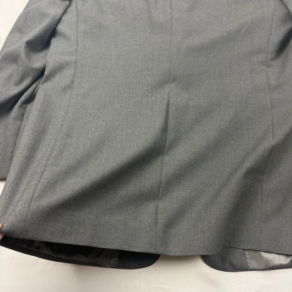 NWT Daniel Cremieux Blazer Mens 40R Grey Loro Piana Wool 3-Button‎ Sport Coat